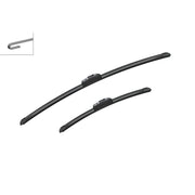 Bosch Aerotwin Front Wiper Blade Set 650mm + 400mm — AR141 fits Honda Accord VII