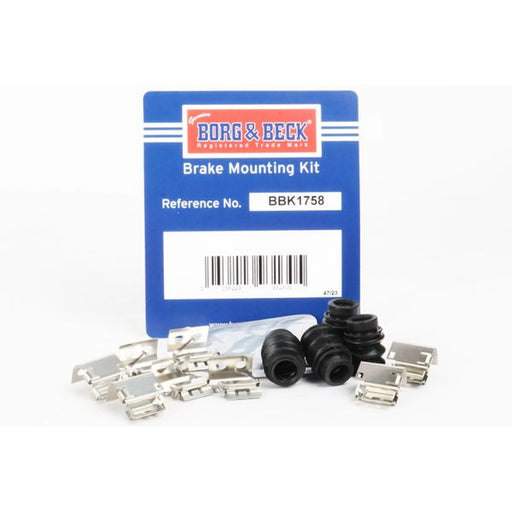 Borg & Beck Brake Pad Accessory Fitting Kit Rear BBK1758