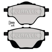 Juratek Rear Brake Pad Set fits Citroën C4 Grand Picasso II 2013-2018