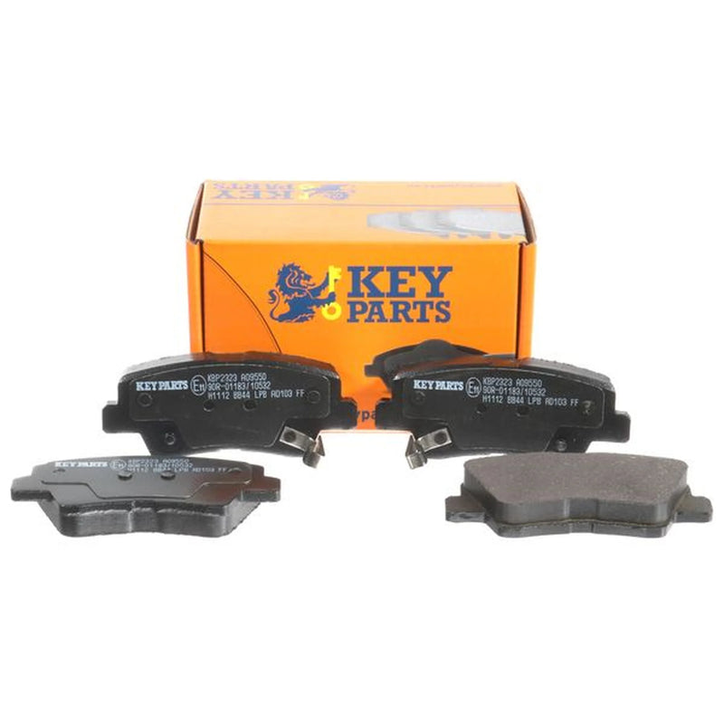 Key Parts 4 x Rear Brake Pad Set fits Hyundai Grandeur 2006-2011 2.2 2.7 3.3