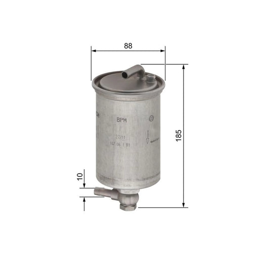 Bosch Fuel Filter Element fits Audi A4 B7 2004-2009 2.7 3.0