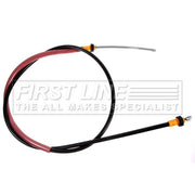 First Line Handbrake Cable Left Rear fits Dacia Duster 2017 on 1.2 1.5 1.6