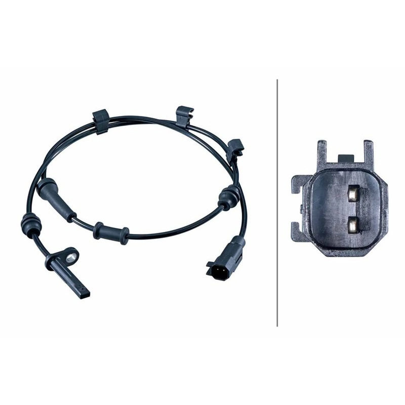 Hella ABS Wheel Speed Sensor Rear 6PU 358 268-031