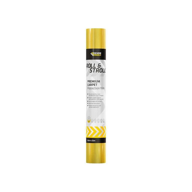 Everbuild Sika Roll & Stroll Premium Carpet Protector 600mm x 75m Everbuild Sika - Dynamic Drive