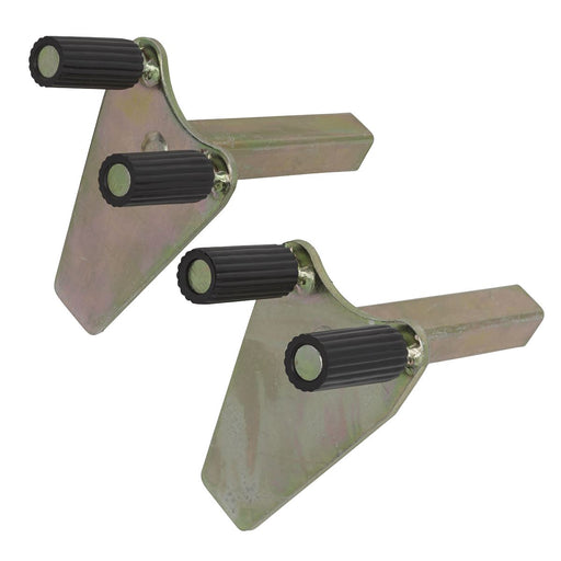 Sealey Fork Cradle Supports for Front Paddock Stands FPSFC Sealey - Dynamic Drive