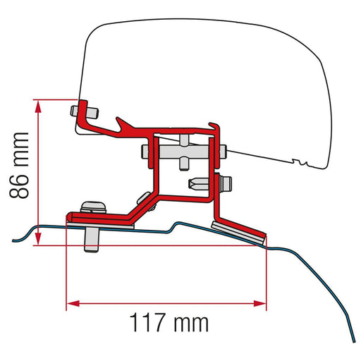 Fiamma Ford Custom UK Kit for Improved Camping Experience Fiamma - Dynamic Drive