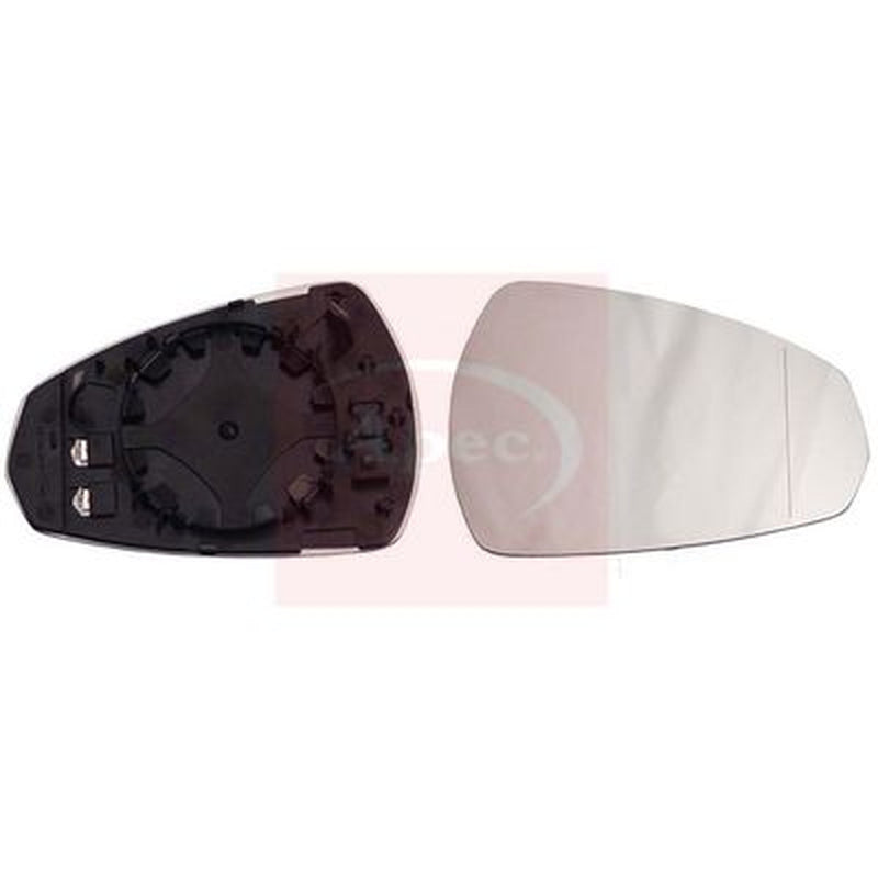 Apec Exterior Wing Mirror Glass Right fits Audi A3 2012-2020