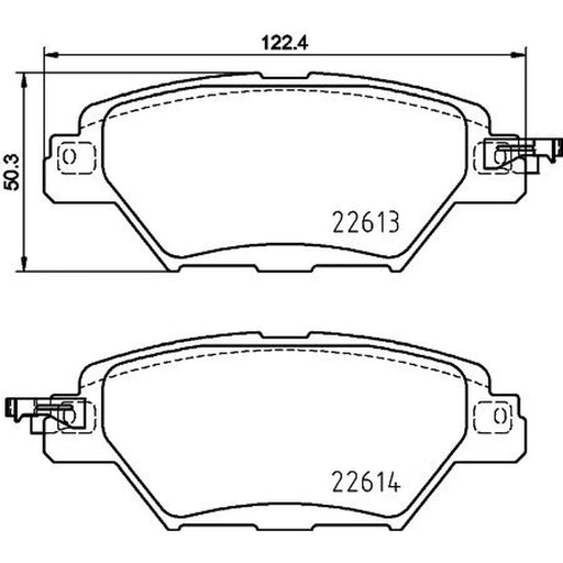 Mintex Brake Pad Set
