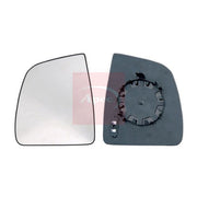Apec Exterior Wing Mirror Glass Left fits Fiat Doblo Cargo 2010-2023