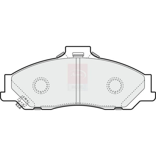 Apec Front Brake Pad Set fits Ford Ranger 1999-2012 2.5