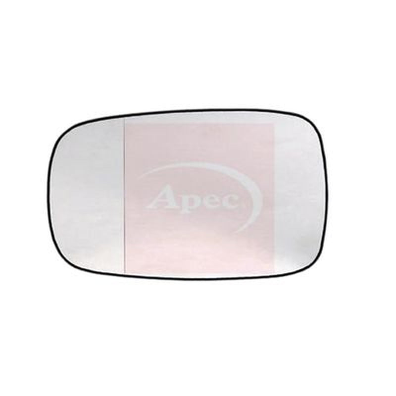 Apec Exterior Wing Mirror Glass Right fits Renault Clio III 2005-2014