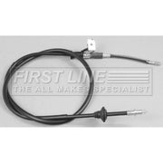 First Line Handbrake Cable Right Rear fits Daewoo Musso 1999 on 2.3