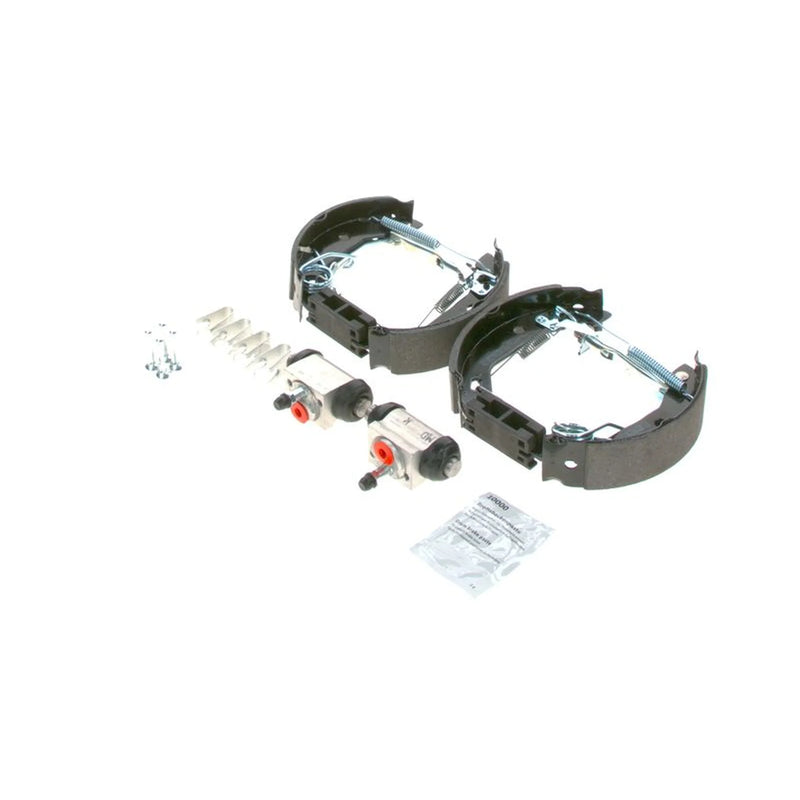 Bosch Brake Shoe Set Axle Kit fits Mercedes-Benz A-Class 1997-2004