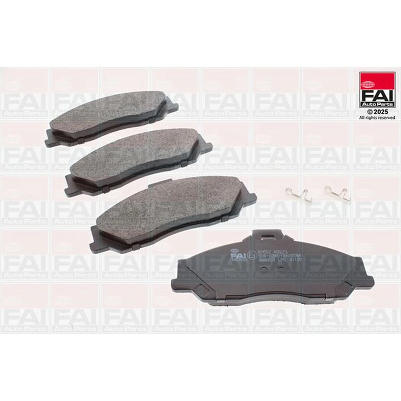 FAI Front Brake Pad Set fits Ford Ranger 1999-2012 2.5