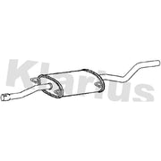 Klarius Box With Centre Pipe Centre fits Mercedes-Benz Viano 2003 on