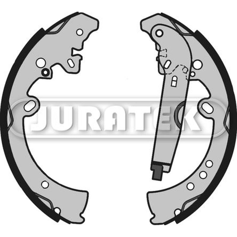 Juratek Brake Shoe Set Axle Kit Rear fits Toyota Hilux Vigo VII Pickup 2004-2015