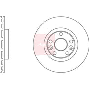 Apec Front & Rear Brake Discs & Pads fits Renault Megane II 2007-2008 2.0
