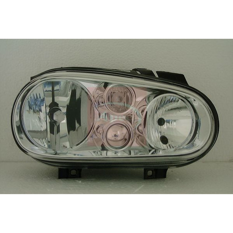 Apec Headlight Headlamp Left fits VW Golf 1997-2006 1.4 1.6 1.8 1.9 2.0 2.3