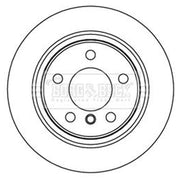Borg & Beck Front & Rear Brake Discs & Pads fits BMW 1 Sports Hatch 2011-2019