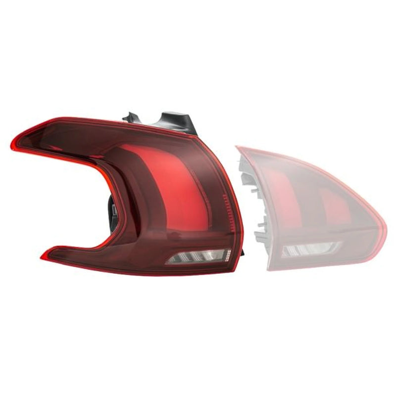 Hella Tail Light / Lamp LED Left fits Peugeot 2008 I 2013-2019 1.2 1.4 1.5 1.6