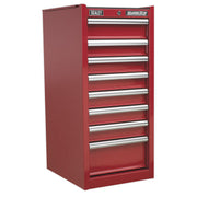 Sealey Hang-On Chest 8 Drawer with Ball-Bearing Slides Red AP33589 Sealey - Dynamic Drive