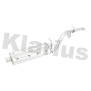 Klarius Box With Tail Pipe Rear fits Jeep Wrangler 1996-2007 2.5 4.0