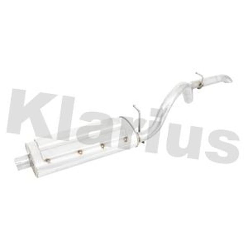 Klarius Box With Tail Pipe Rear fits Jeep Wrangler 1996-2007 2.5 4.0