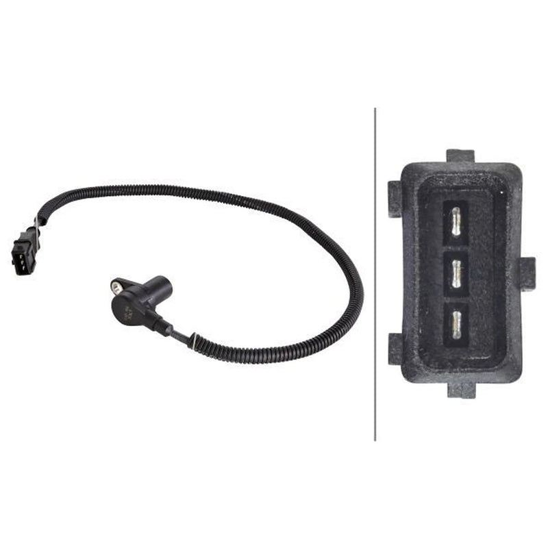 Hella Crankshaft Position Sensor fits Citroën Relay I 2000-2002 2.8