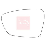 Apec Exterior Wing Mirror Glass Left fits Kia Cee'D 2012-2018 1.4 1.6