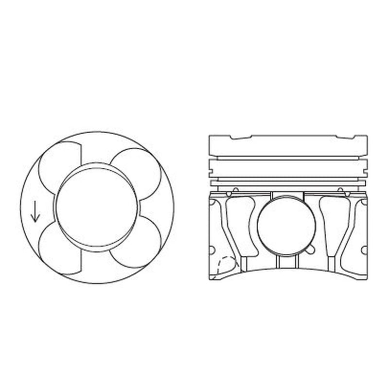 FAI Piston Cylinder Bore =