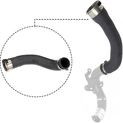 Gates Intercooler Turbo Charge Air Hose 355mm fits Dacia Duster 2013-2018 1.2