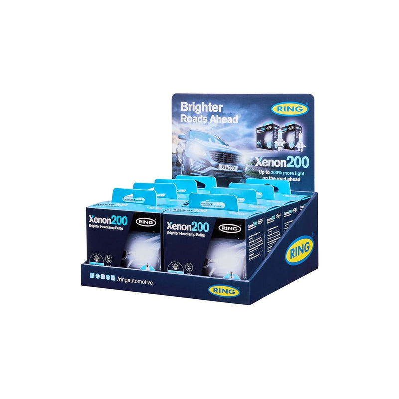 Ring Xenon200 Counter Top Display H4 H7 - BU0200 Ring Automotive - Dynamic Drive