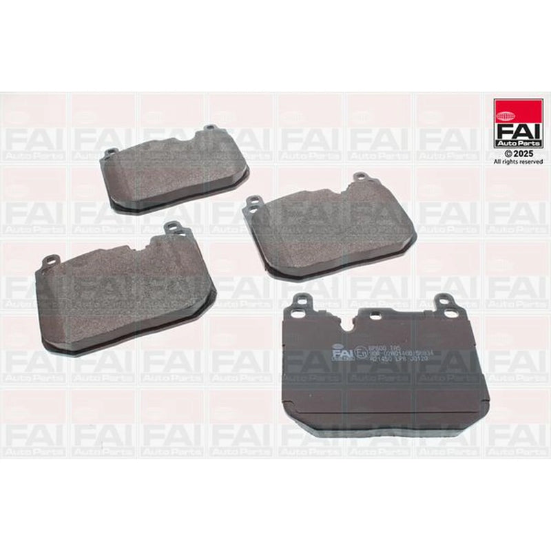 FAI Front Brake Pad Set fits BMW 1 2019-2020