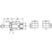 Hella Door Contact Switch fits Mercedes-Benz /8 1968-1977