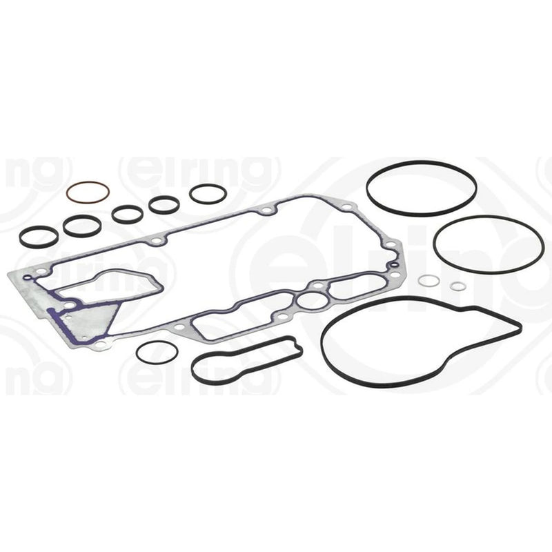 Elring Oil Cooler Gasket Set fits Mercedes-Benz Actros MP4 / MP5 2011 on