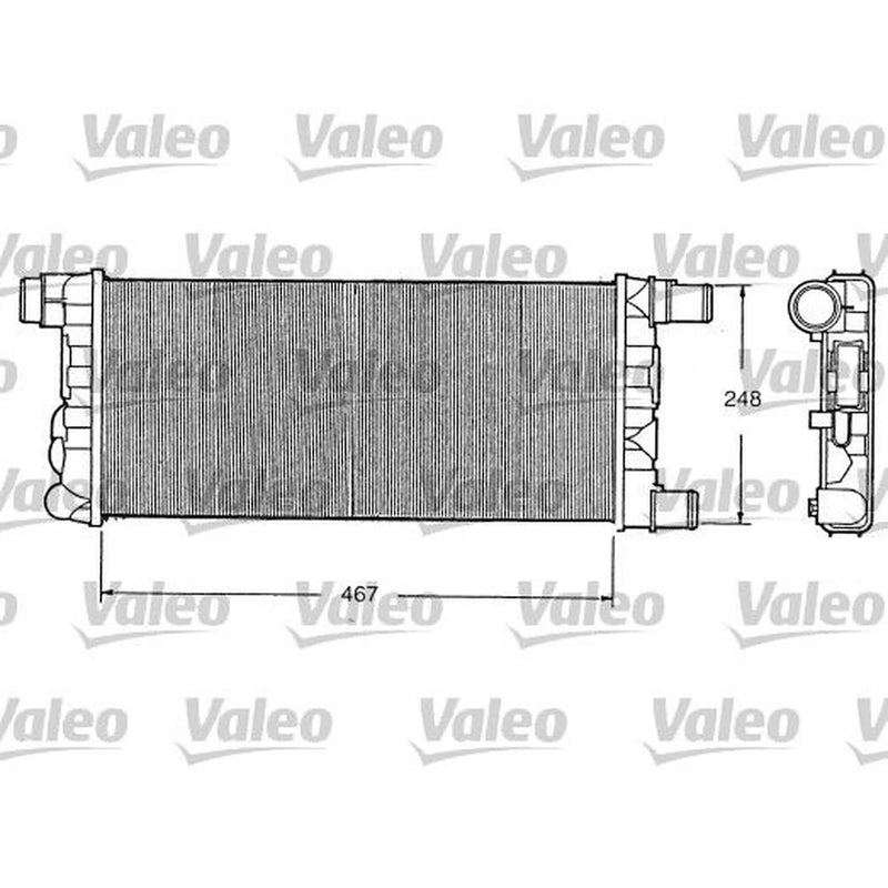Valeo Engine Radiator 730520