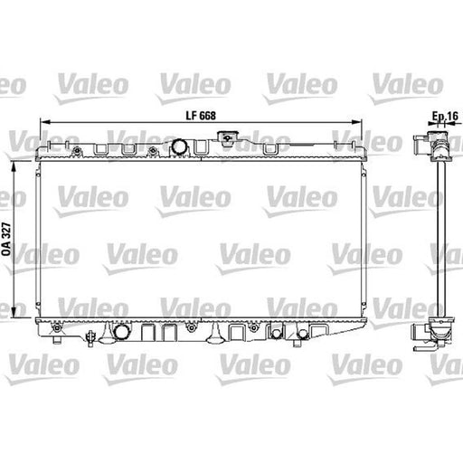 Valeo Engine Radiator 730471