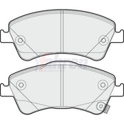 Fahren Front Brake Pad Set FBP3260