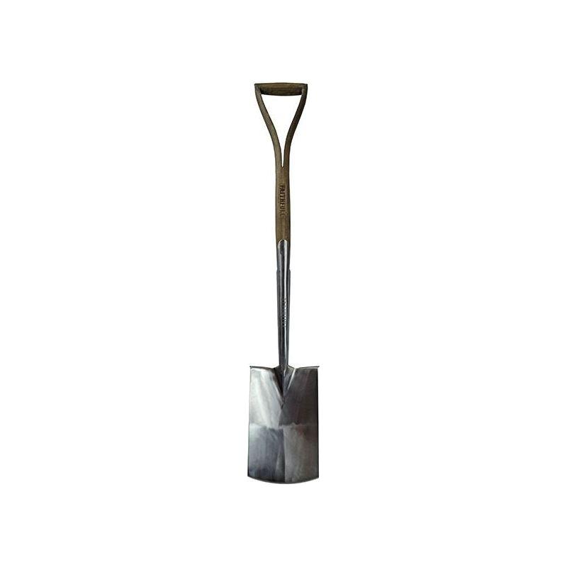 Faithfull Prestige Stainless Steel Digging Spade Ash Handle Faithfull - Dynamic Drive