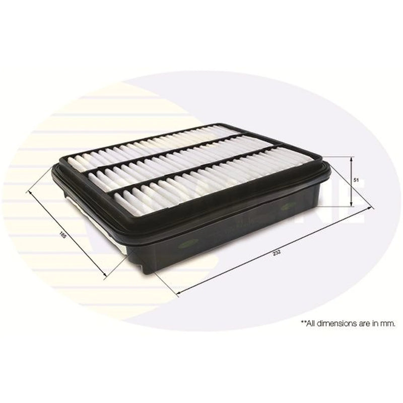 Comline Engine Air Filter fits Chrysler Sebring 1995-1996 2.5