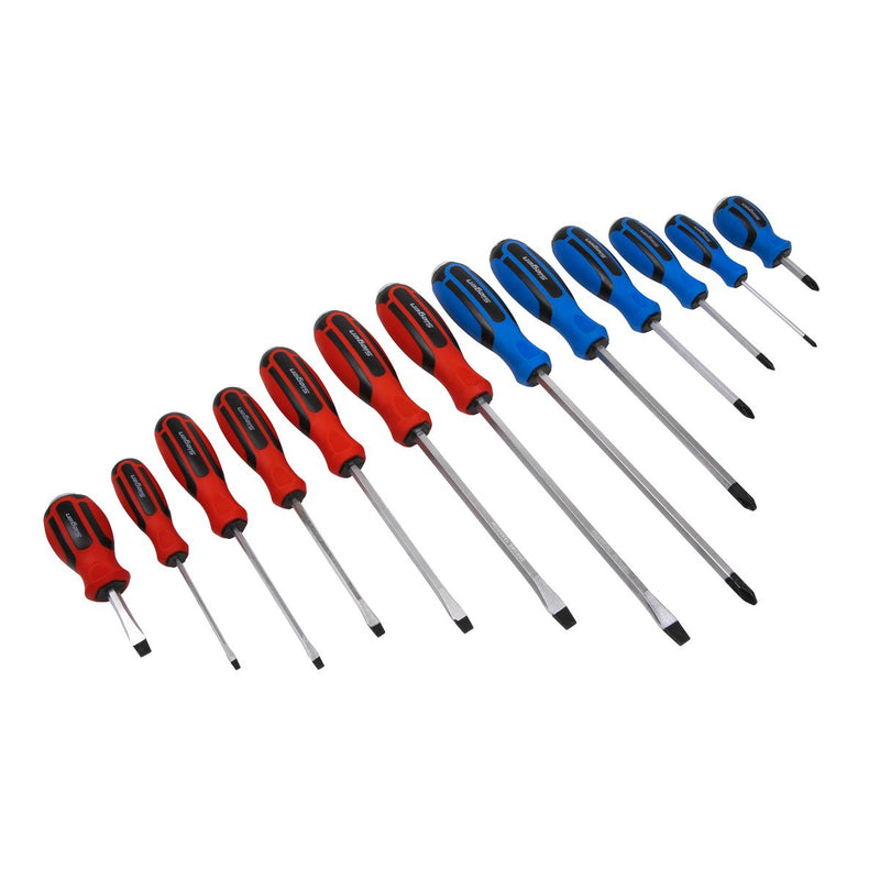 Sealey Screwdriver Set 13pc Hammer-Thru S0754 Siegen by Sealey - Dynamic Drive