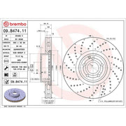 Brembo Front Brake / Discs & Pads fits Mercedes-Benz Sl 2012-2020