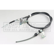 First Line Handbrake Cable Left Rear fits Mitsubishi L200 / Triton 2005-2015 2.5
