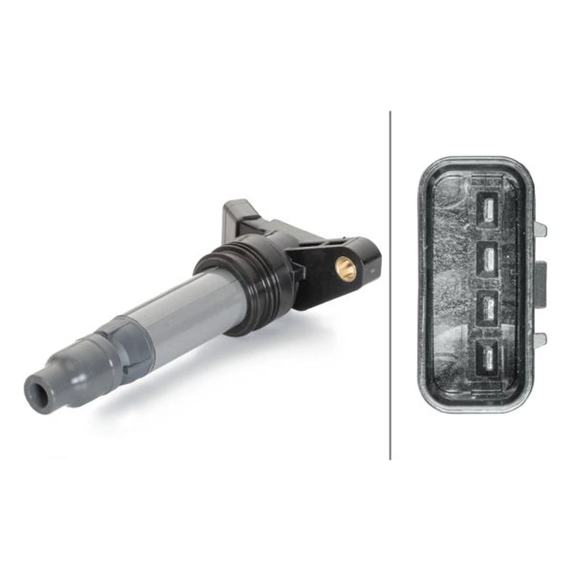 Hella Ignition Coil Pack fits Land Rover Freelander 2 2006-2014 3.2