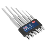 Sealey Parallel Pin Punch Set 6pc AK9128 Sealey - Dynamic Drive