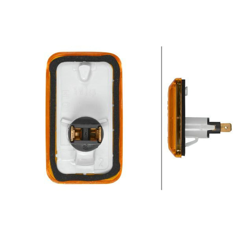 Hella Auxiliary Direction Indicator lateral installation Connec 2BM 003 647-021