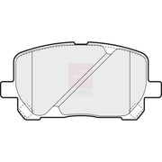 Apec Front & Rear Pads fits Toyota Avensis Verso 2001-2009 2.0