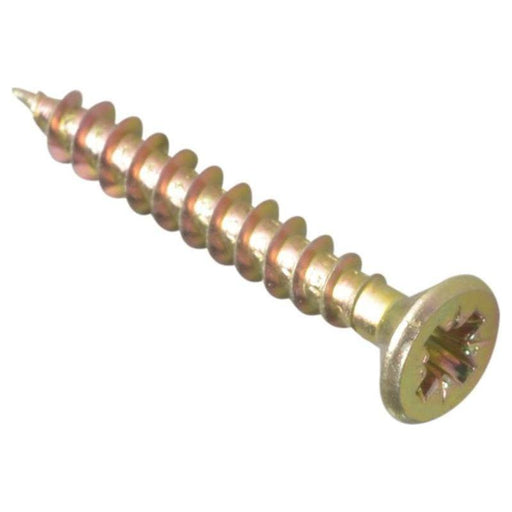 Forgefix Multi-Purpose Pozi Compatible Screw CSK ST ZYP 4.0 x 30mm Box 200 ForgeFix - NN4 Online