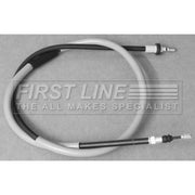 First Line Handbrake Cable Left Rear fits Renault Clio III 2006-2014 2.0