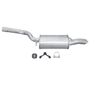 Hella End Silencer Rear fits VW Passat B6 2005-2010 1.9